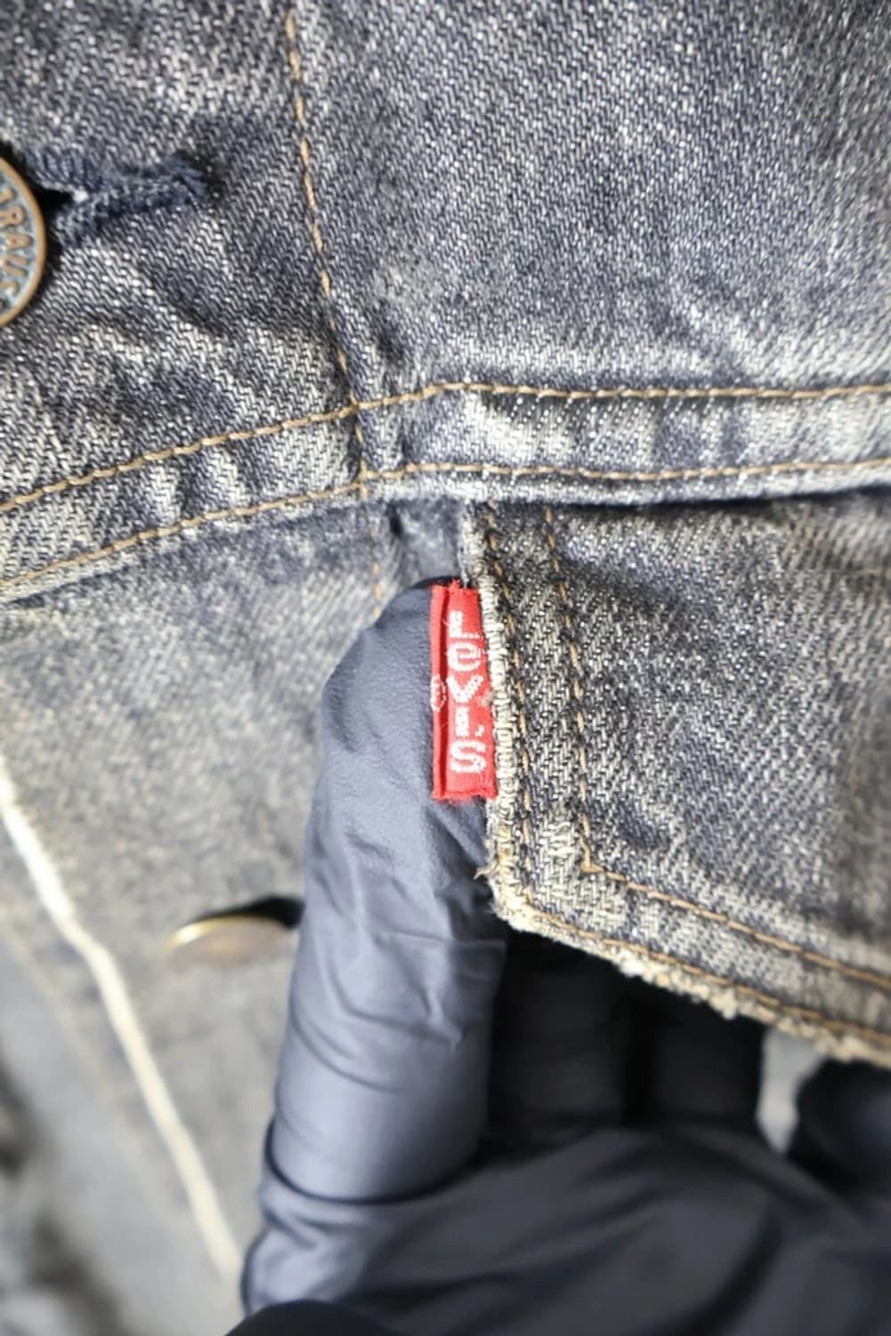 90s Levi's 70505 Gothic Denim Jacket 상품이미지7