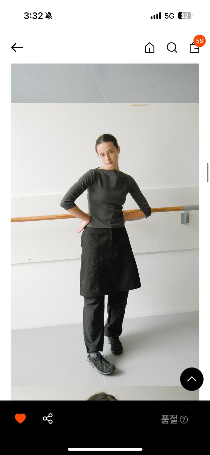 페스토 어텀 미디 스커트 상품이미지2