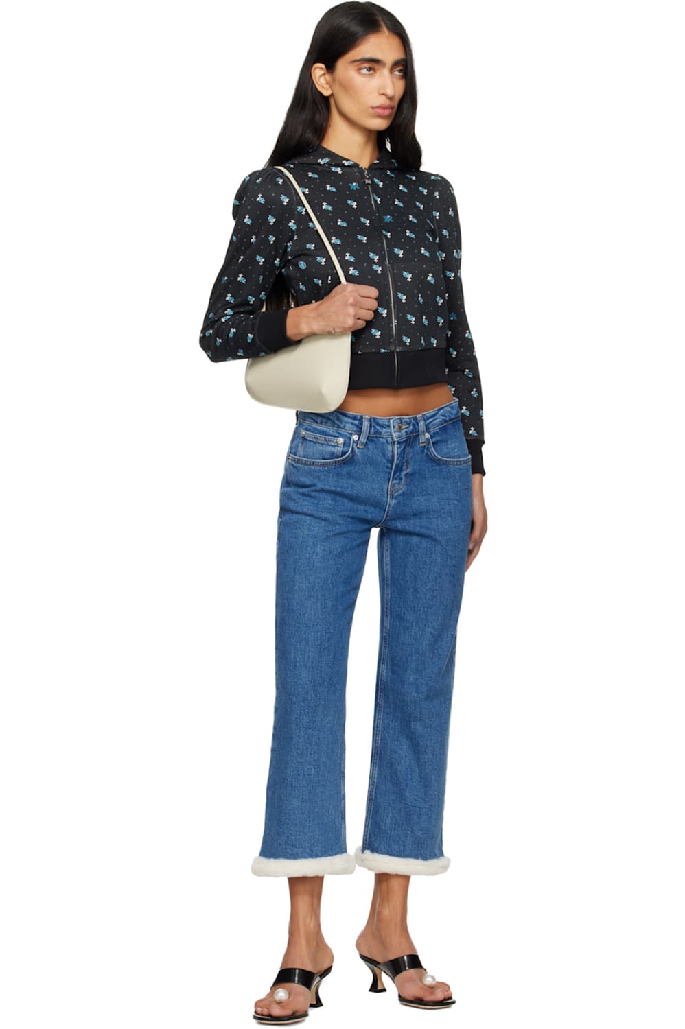 [XS,S,M]샌디리앙 25fw 카다멈 후드집업/네이비 상품이미지4