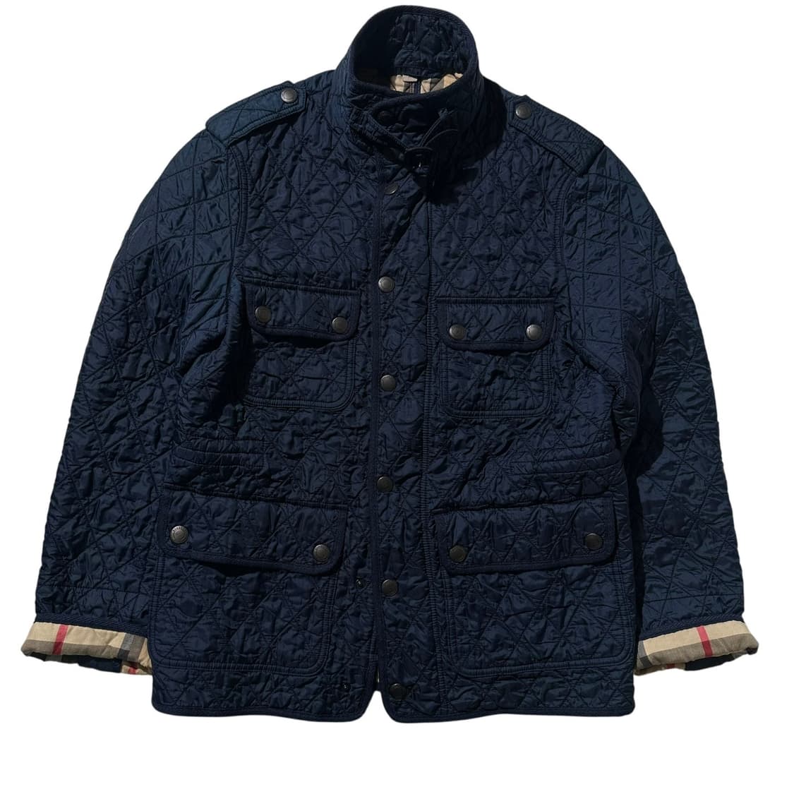 버버리 브릿 노바체크 라이닝 퀼팅 자켓 상품이미지2