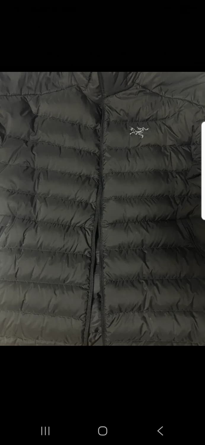 (25년 크림 정품)아크테릭스 세륨 자켓 블랙 XL(105~110)  상품이미지4