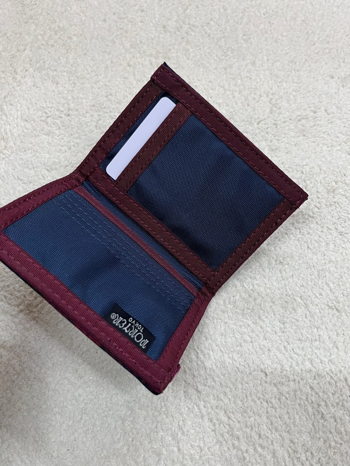 포터 타탄체크 스트랩 카드지갑 상품이미지6