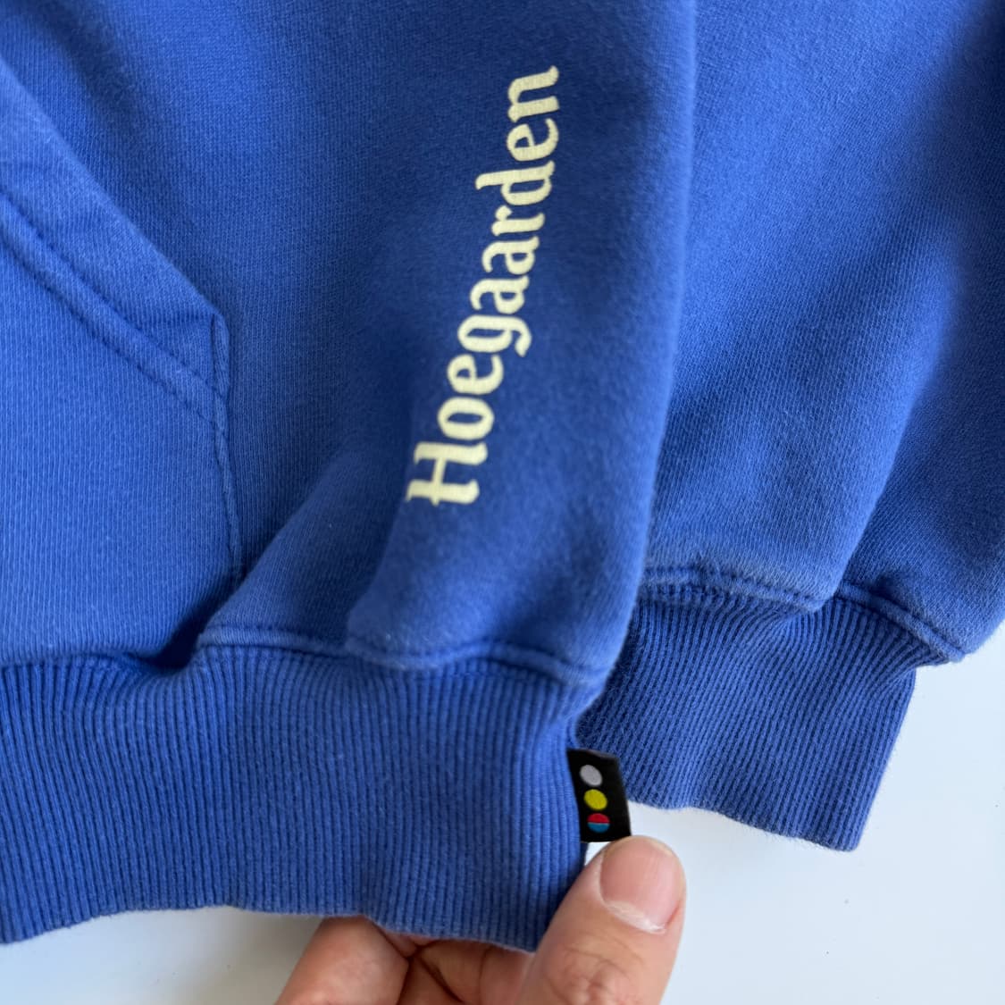 IAB studio  아이앱 스튜디오 X 호가든 코튼 블루 후드티  상품이미지4