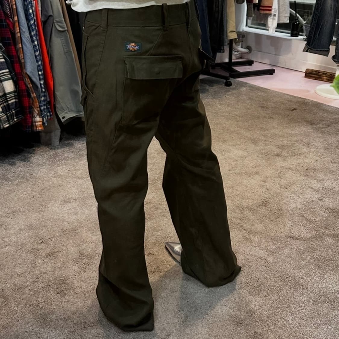 디키즈 밀리터리 카고 플레어 팬츠L 상품이미지9