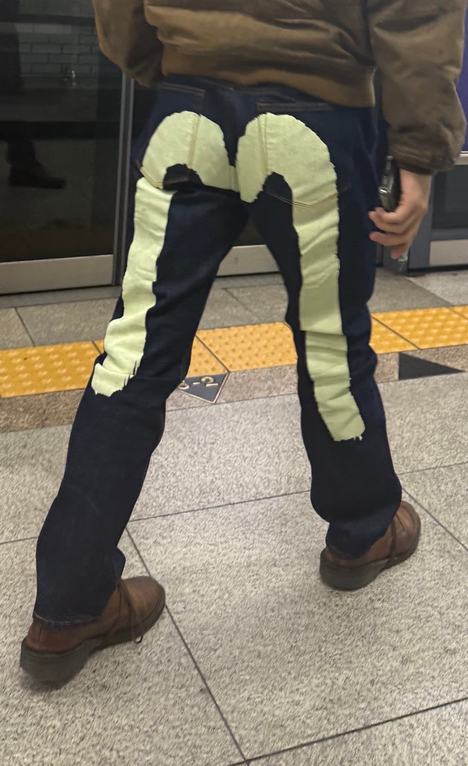 에비수 빅로고 데님 32 상품이미지5