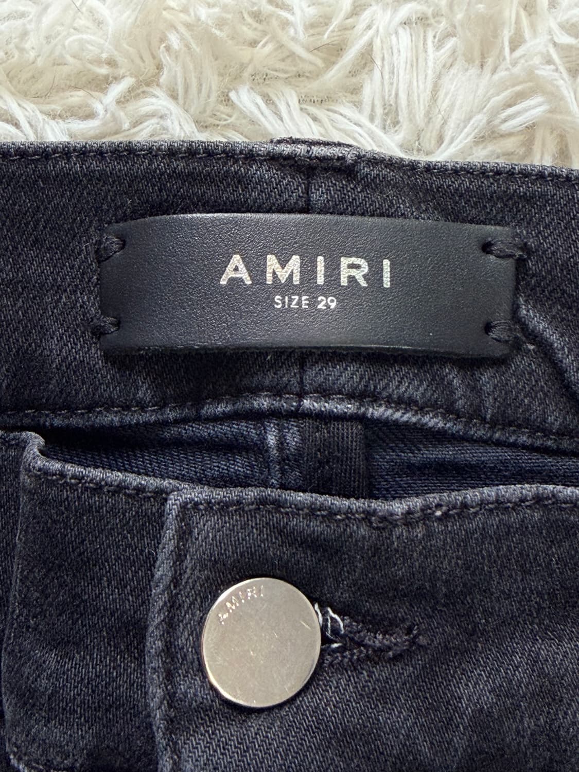 [꿀매] 아미리(AMIRI) 페인팅 디스트로이드 진 - 29사이즈 상품이미지3
