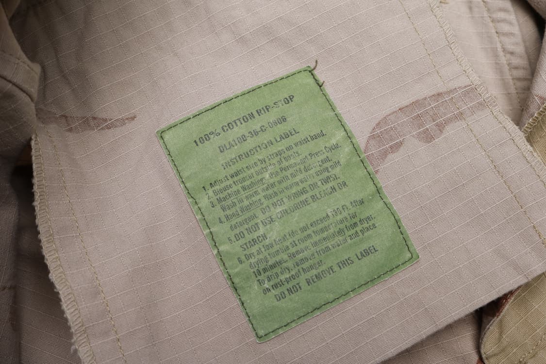 [M/R] 미군 데저트 카모 립스탑 BDU 팬츠 상품이미지4