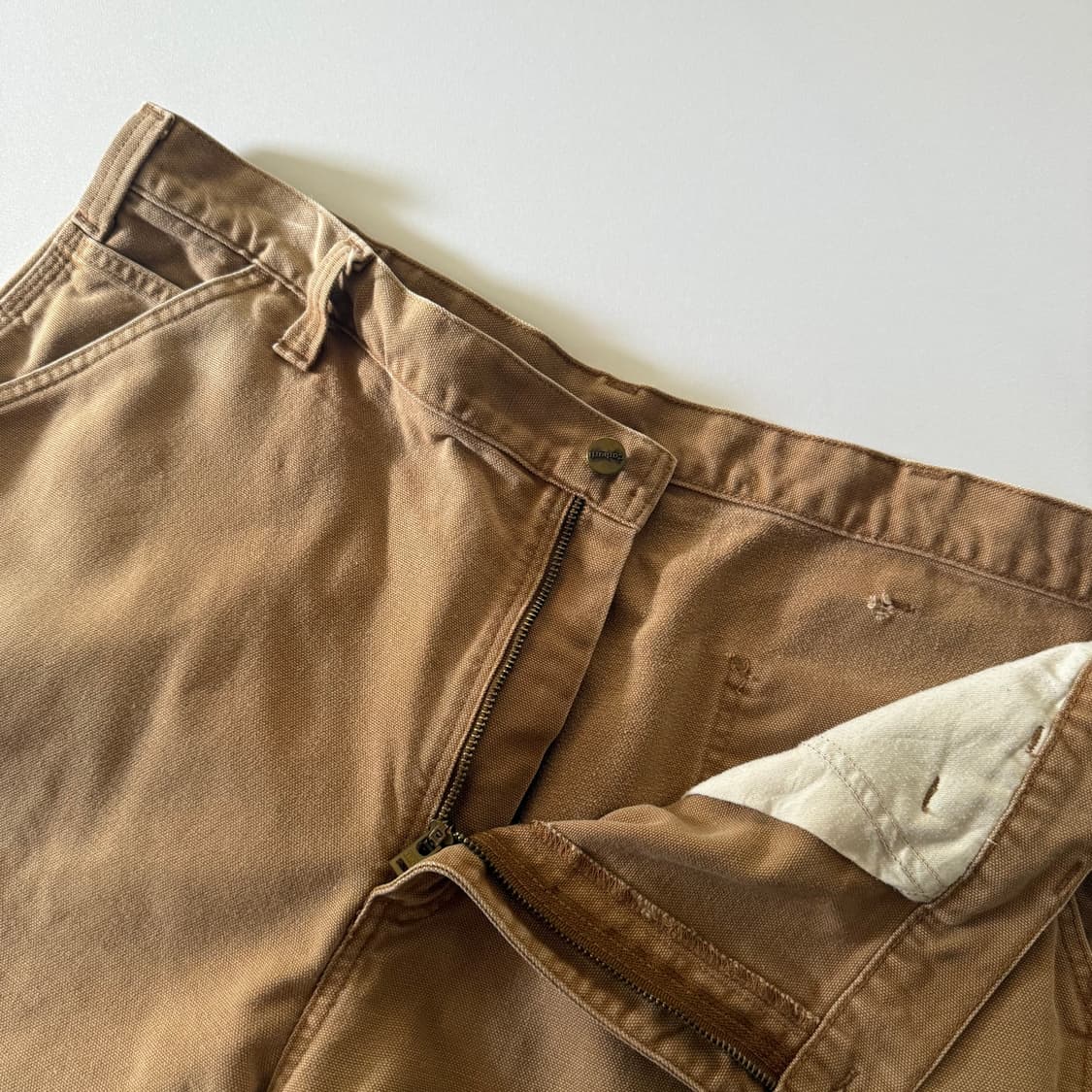 (os) Carhartt 칼하트 캔버스 카펜터 반바지 쇼츠 상품이미지4