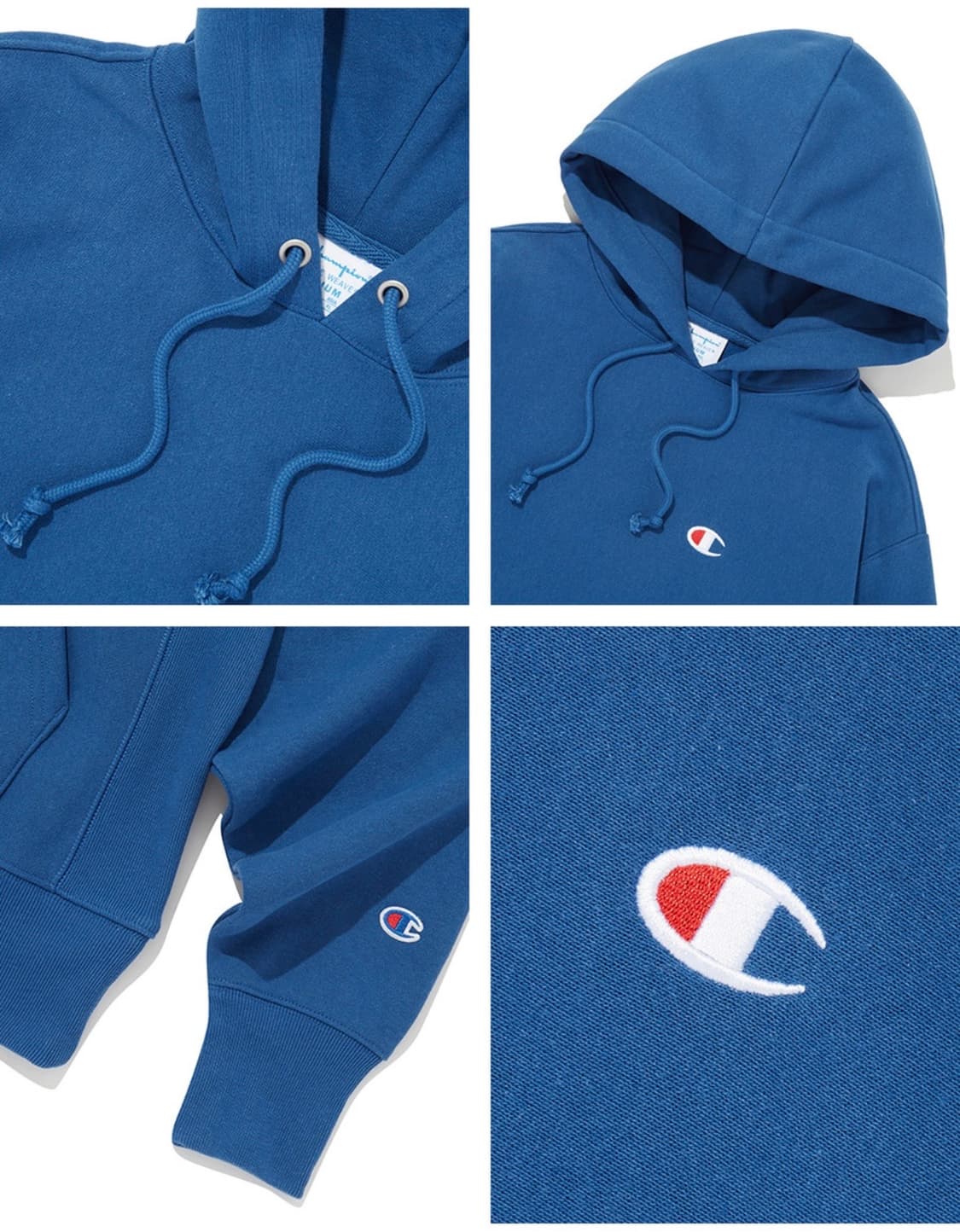 챔피온 리버스위브 c로고 후드 xl 상품이미지2