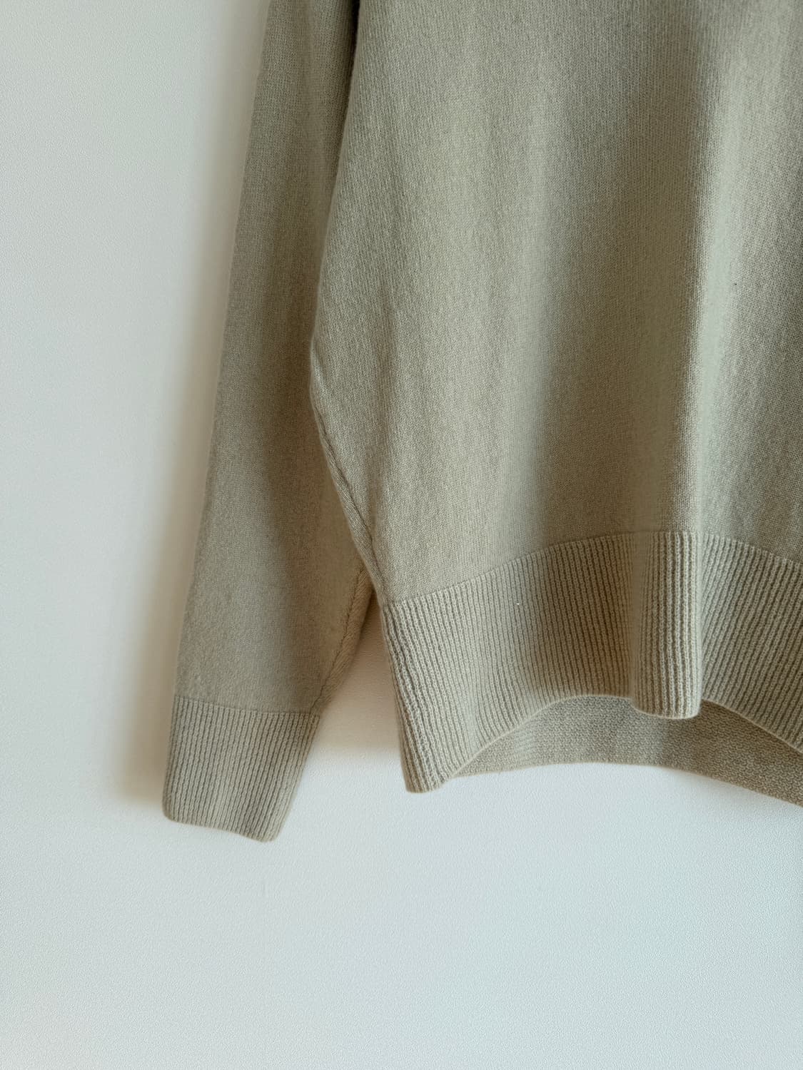 파사드패턴(FACADE PATERN) 하프 버튼업 니트 상품이미지4