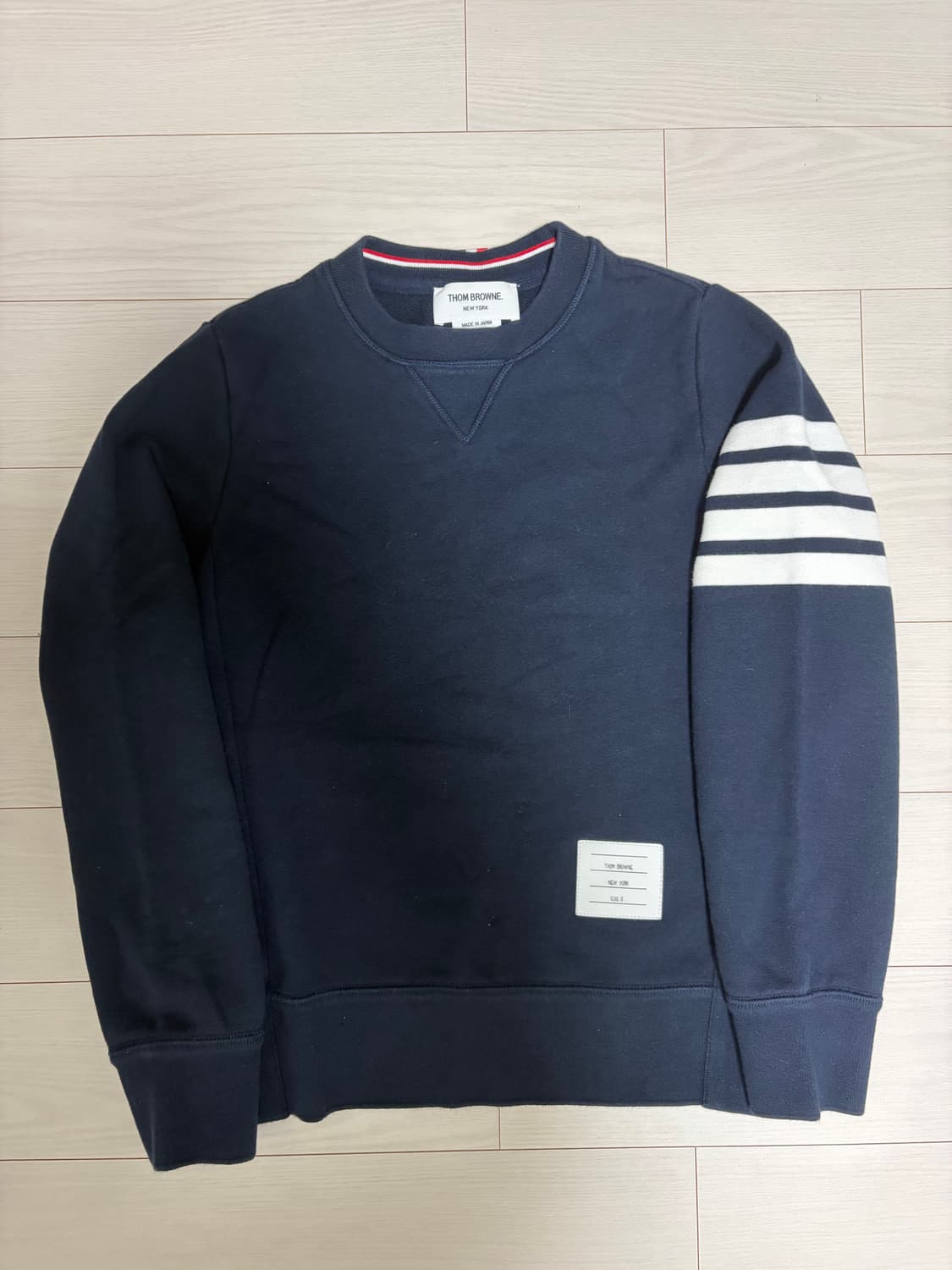 (정품) 톰브라운 맨투맨 0사이즈 s급 상품이미지1