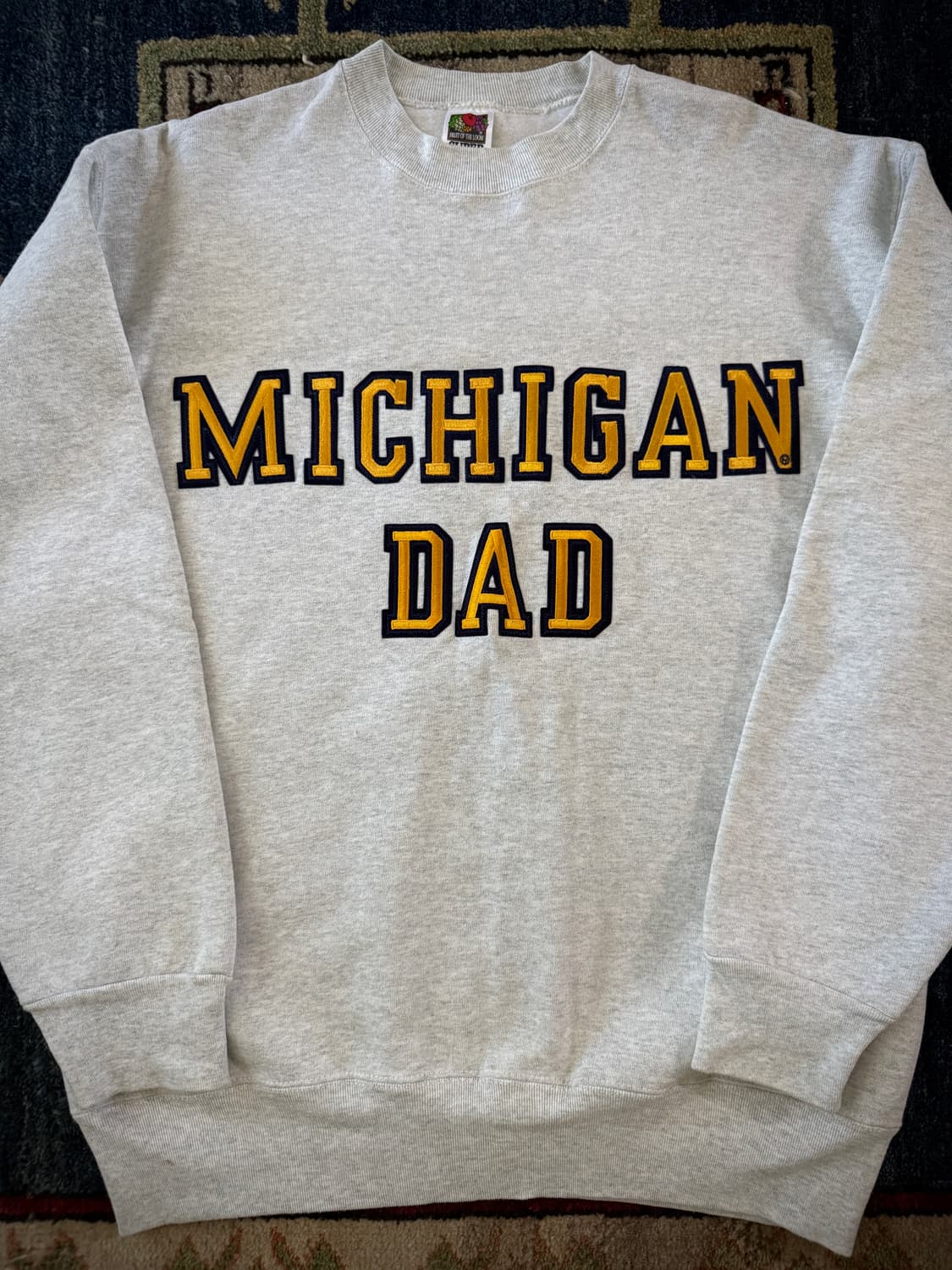 90s USA 빈티지 MICHIGAN DAD 스웻셔츠 상품이미지3