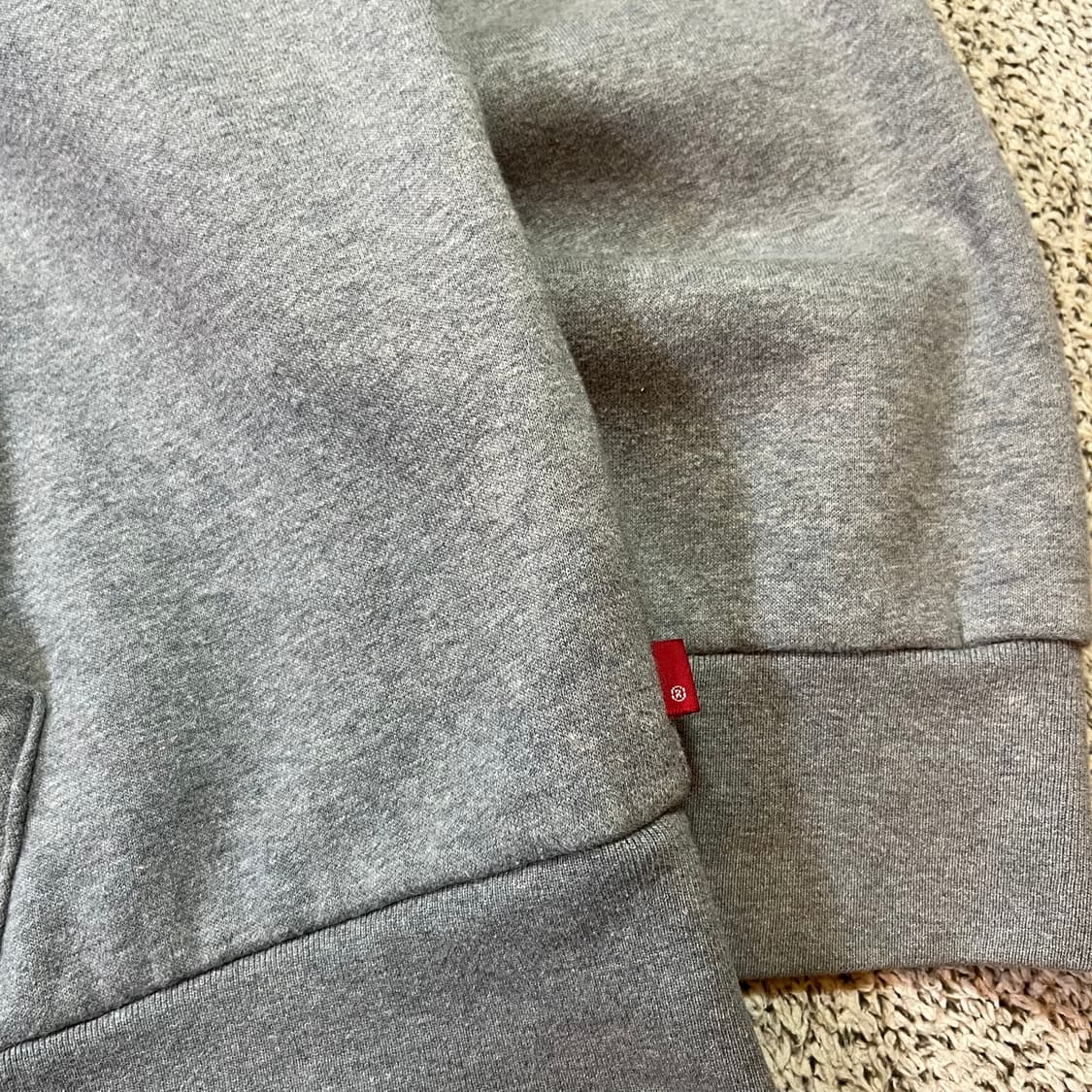 리바이스 빅로고 후드집업 상품이미지4