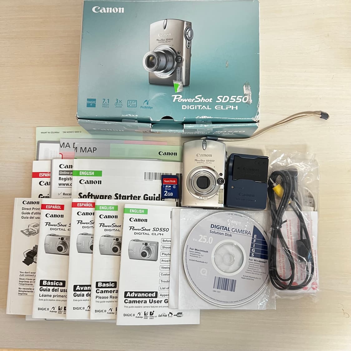 *한글/풀박스*canon 익서스 750(익시 700)빈티지디카 상품이미지6