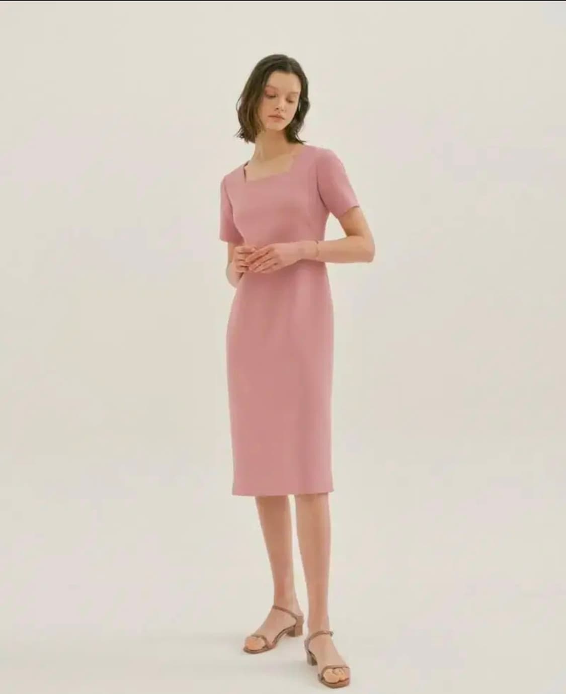 시에(Sie) 릴리 스퀘어넥 원피스 1 size 상품이미지2