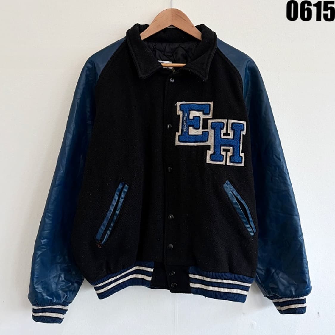 NEFF 레더 울 바시티 자켓 XL 0615 상품이미지1