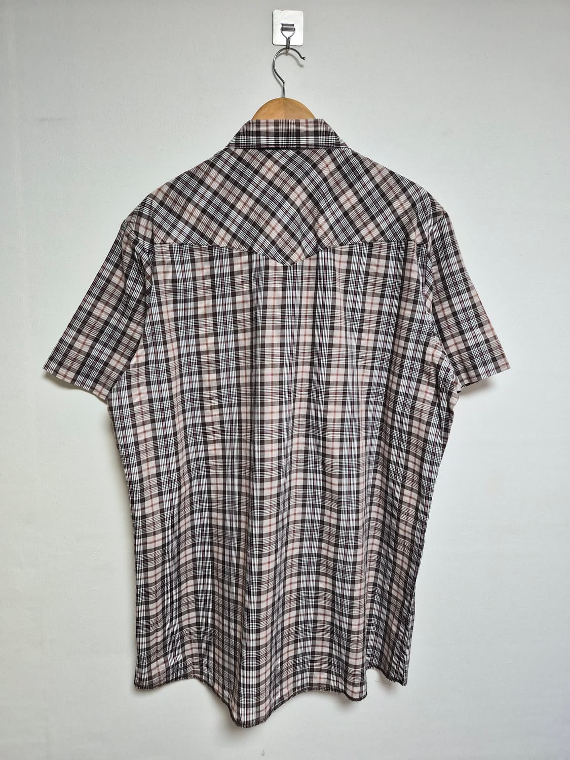 랭글러Wrangler 체크 웨스턴 셔츠 XL사이즈 - S356 상품이미지2