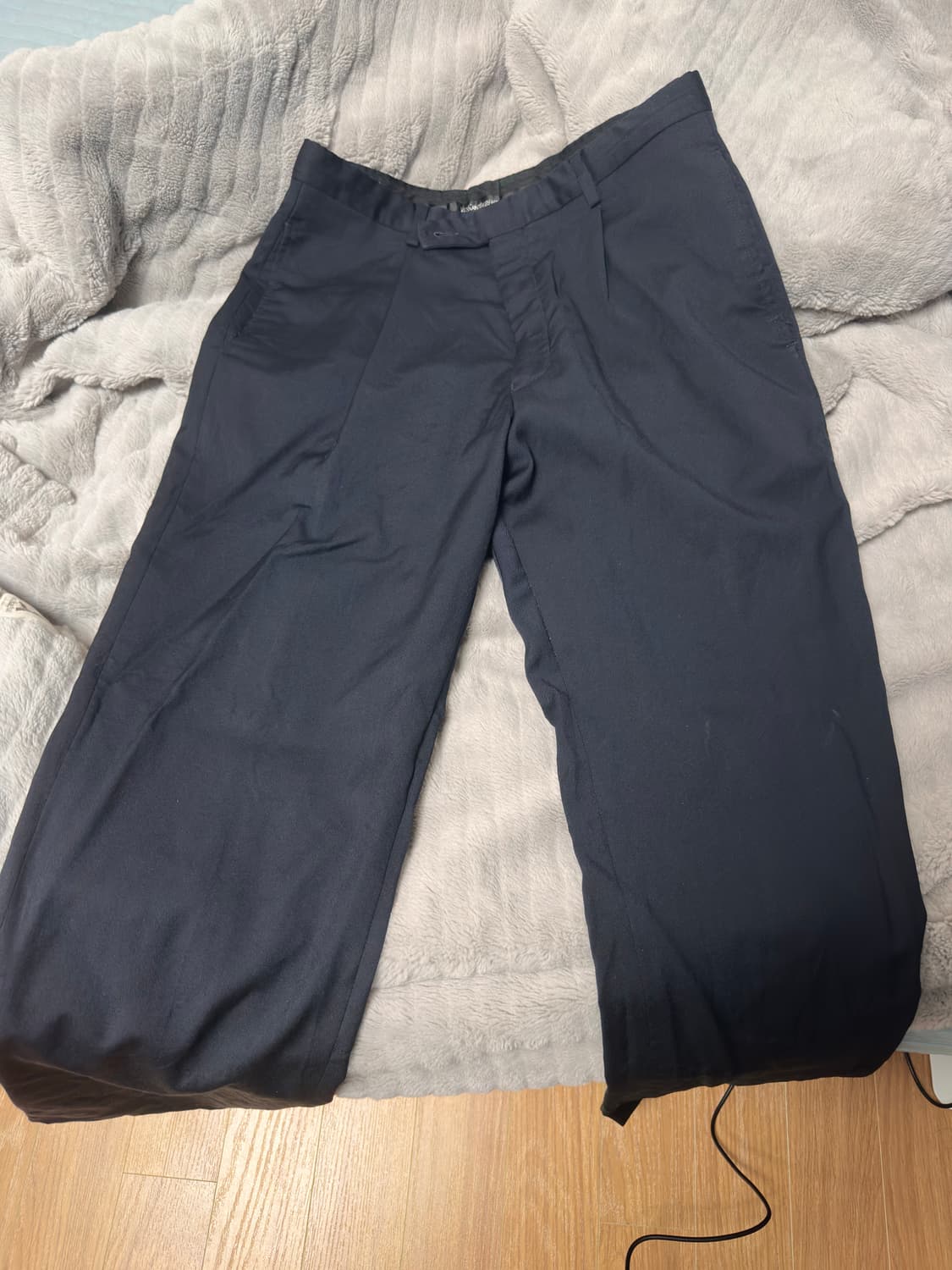 입생로랑 네이비 슬랙스 팬츠 상품이미지3