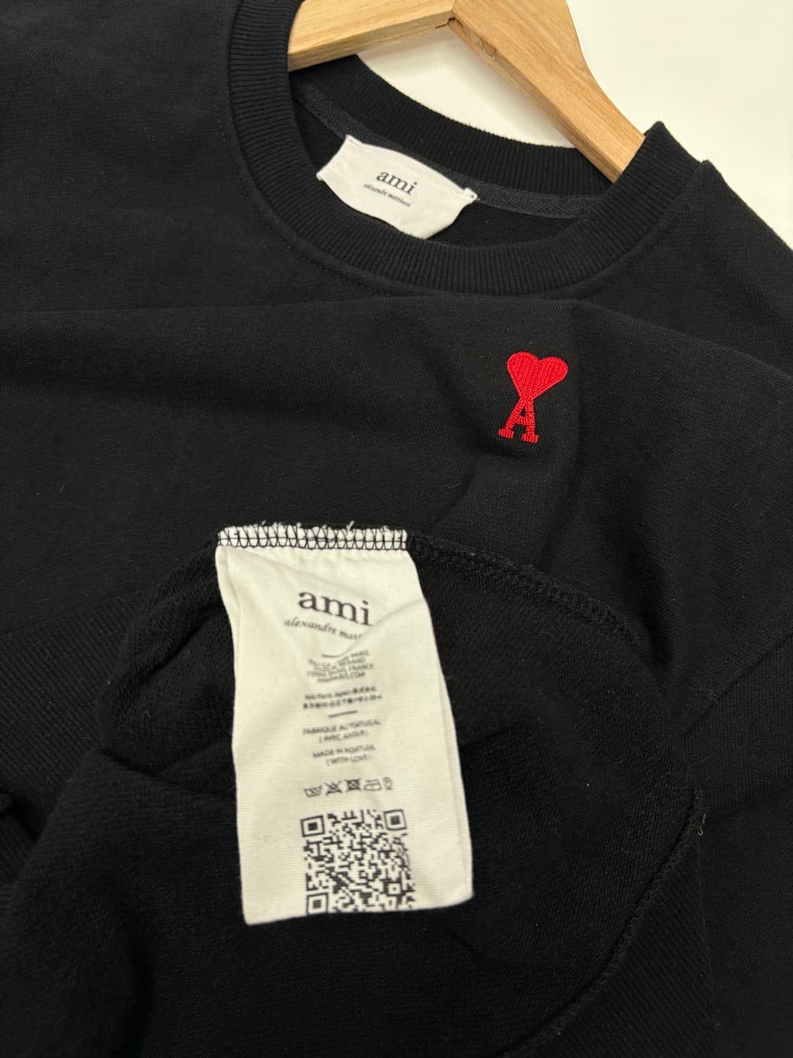 아미 스몰로고 맨투맨 상품이미지4