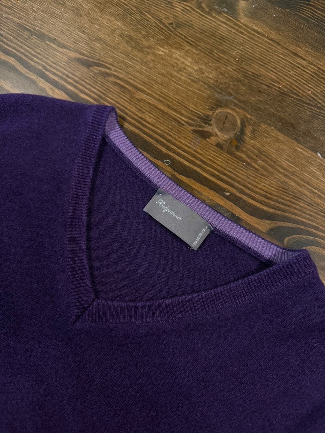 벨그라비아 캐시미어 니트 남성100 상품이미지6