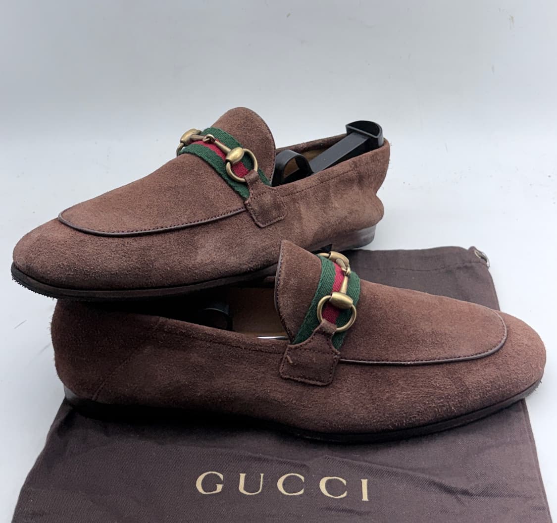 정품)구찌 홀스빗 구두 265 상품이미지5