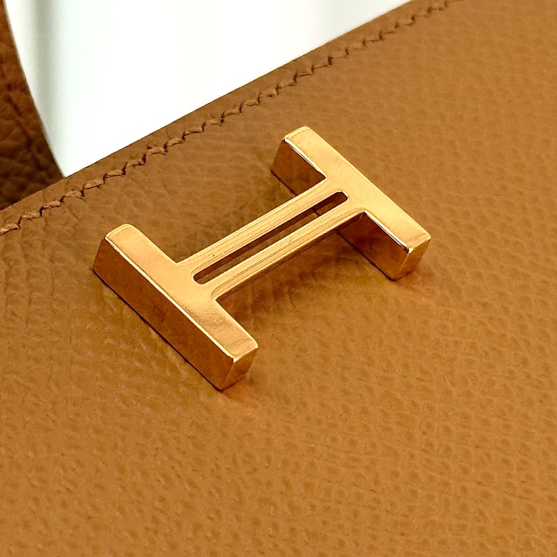 [정품] 에르메스 베안 장지갑 앱송 & 골드  상품이미지8