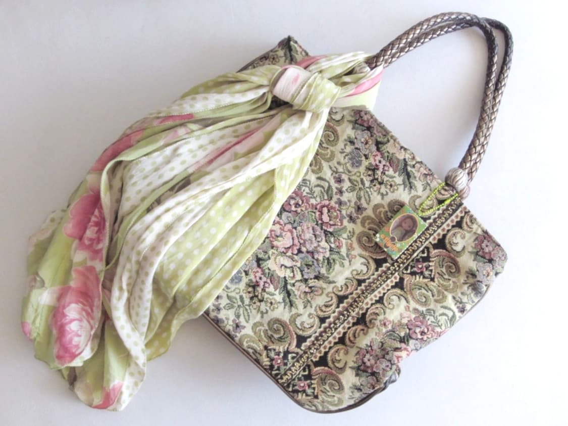 앤틱 브라이스돌 + 스카프 토트백 세트 상품이미지3