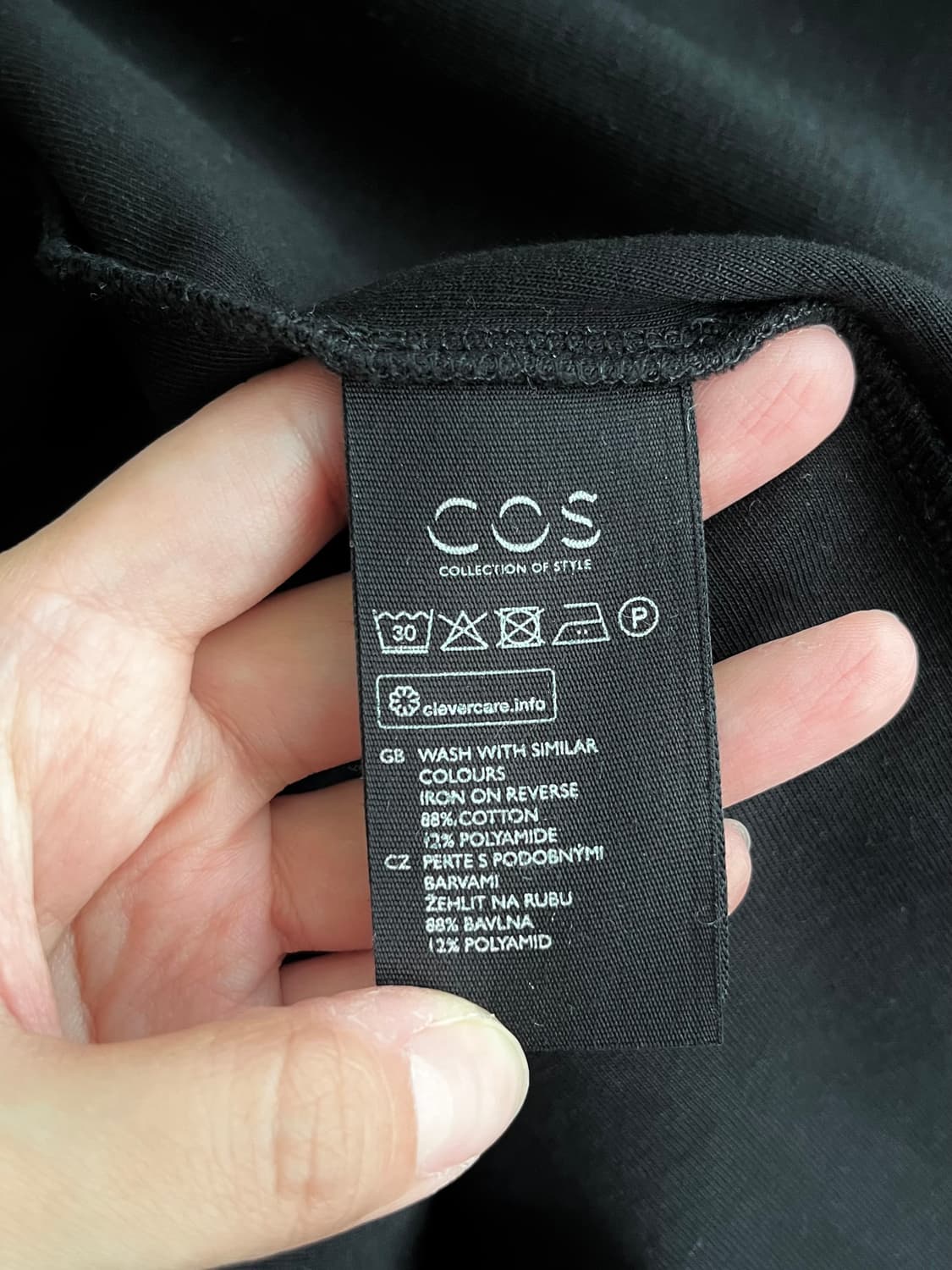 L) 코스 COS 여성 롱 가디건 블랙 상품이미지6