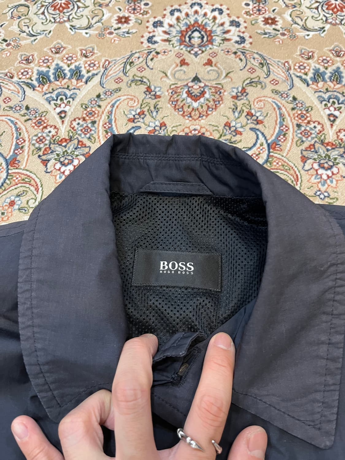 휴고보스 싱글 트렌치 코트 상품이미지5