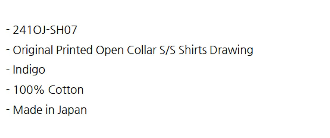 올드조 241OJ-SH07 indigo shirts drawing 상품이미지8