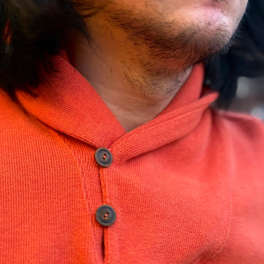 폴로 랄프로렌 숄카라 코튼 니트 L 상품이미지8