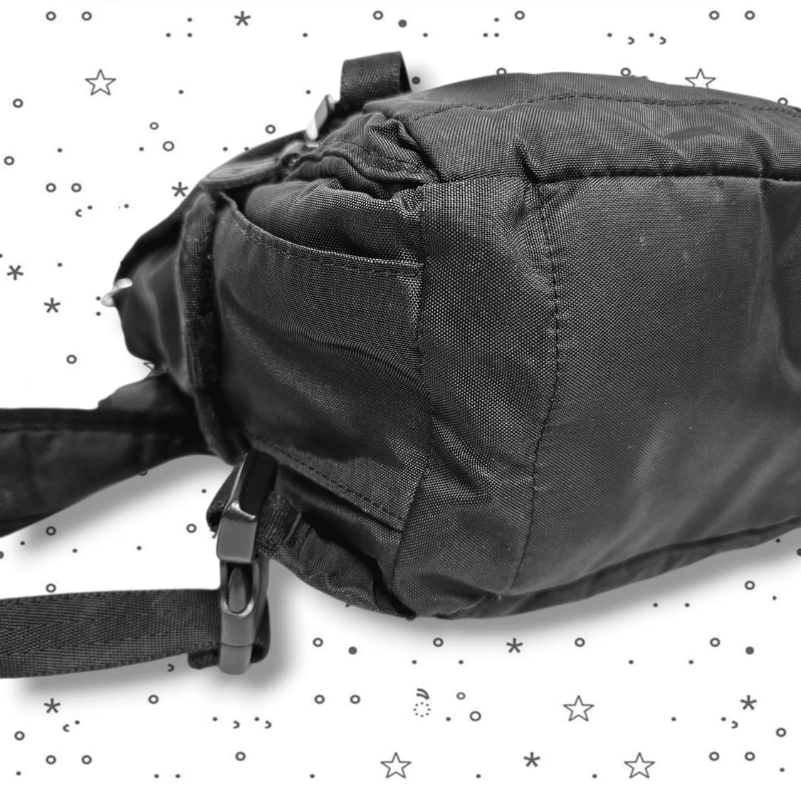 POLO 폴로 랄프로렌 핑크 포니 나일론 복조리 백팩 상품이미지5