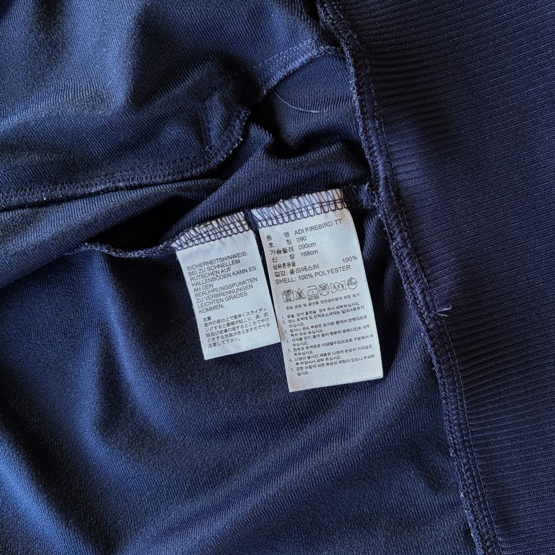 [S]아디다스 구형 파이어버드 네이비 트랙탑 져지 상품이미지8