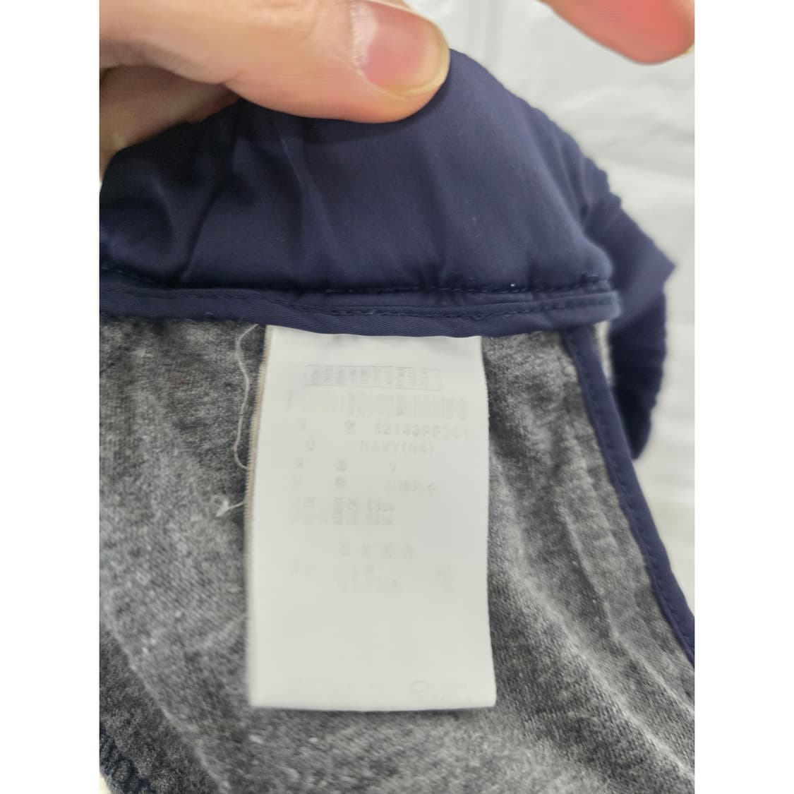 택포) 파리게이츠 골프 여성 네이비 바지 27인치 상품이미지3