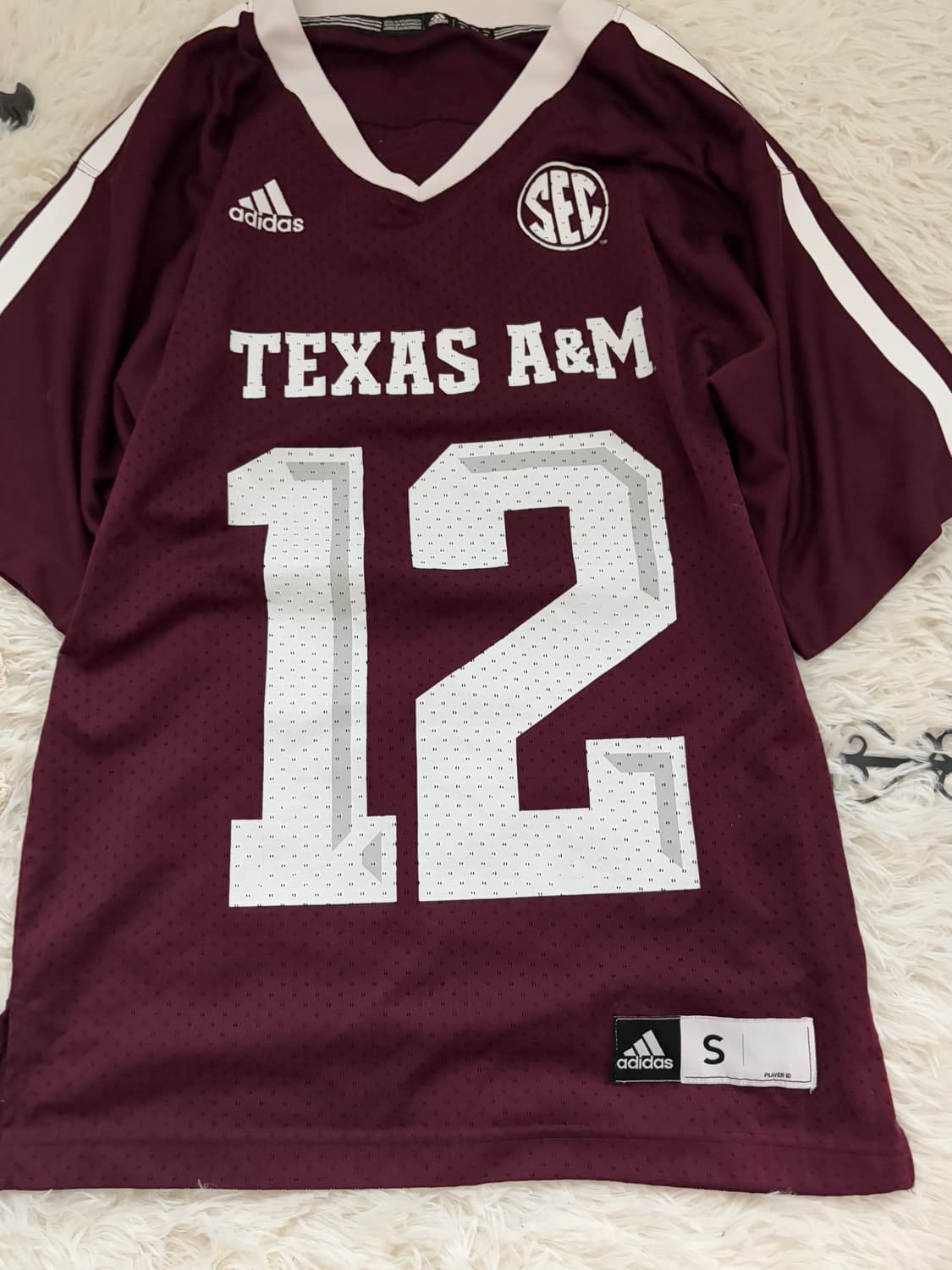 Adidas Burgundy Football T-Shirt 상품이미지5
