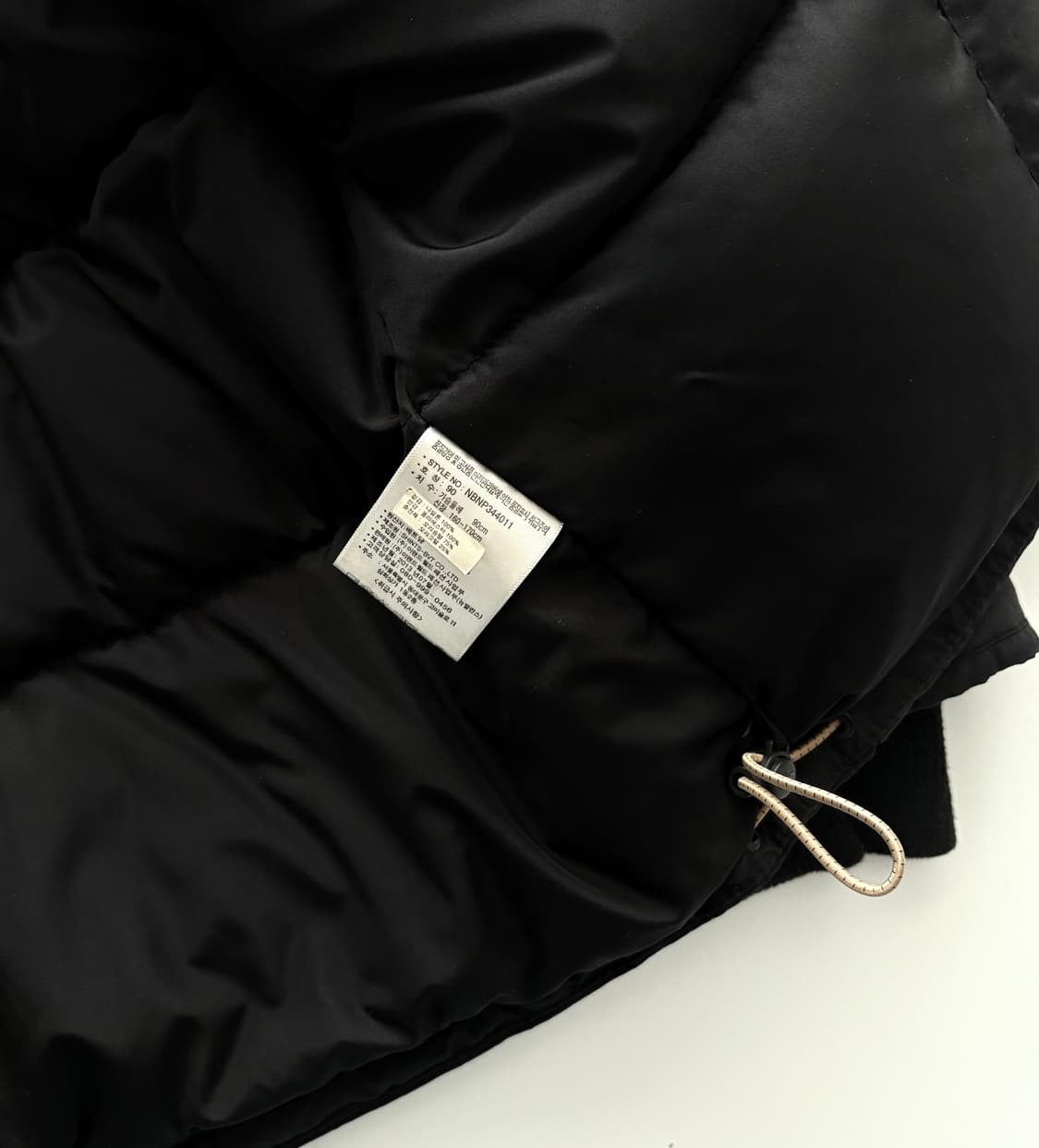 뉴발란스 덕다운 블랙 패딩 점퍼 상품이미지7