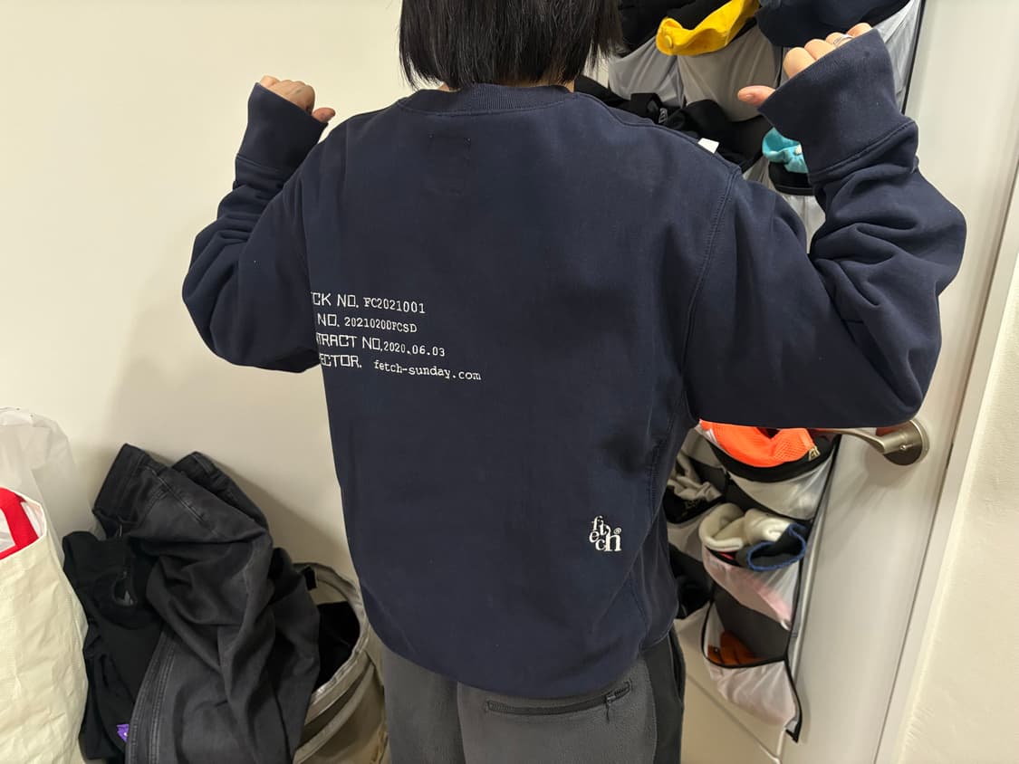 Fetch 맨투맨 s 상품이미지1