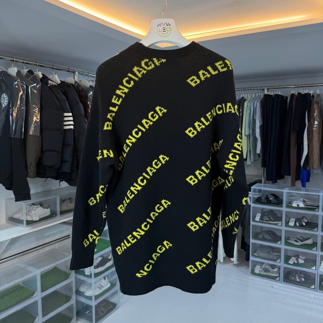 [리오브전포점] 발렌시아가 멀티로고 니트 상품이미지2