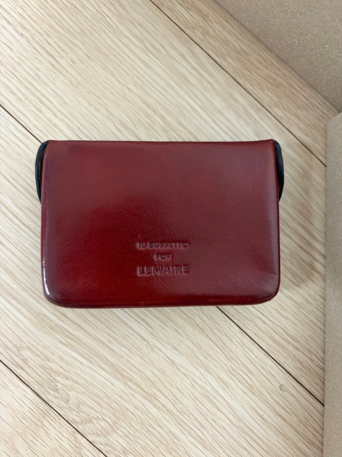 르메르 일부세토 카드지갑 레드브릭 상품이미지4
