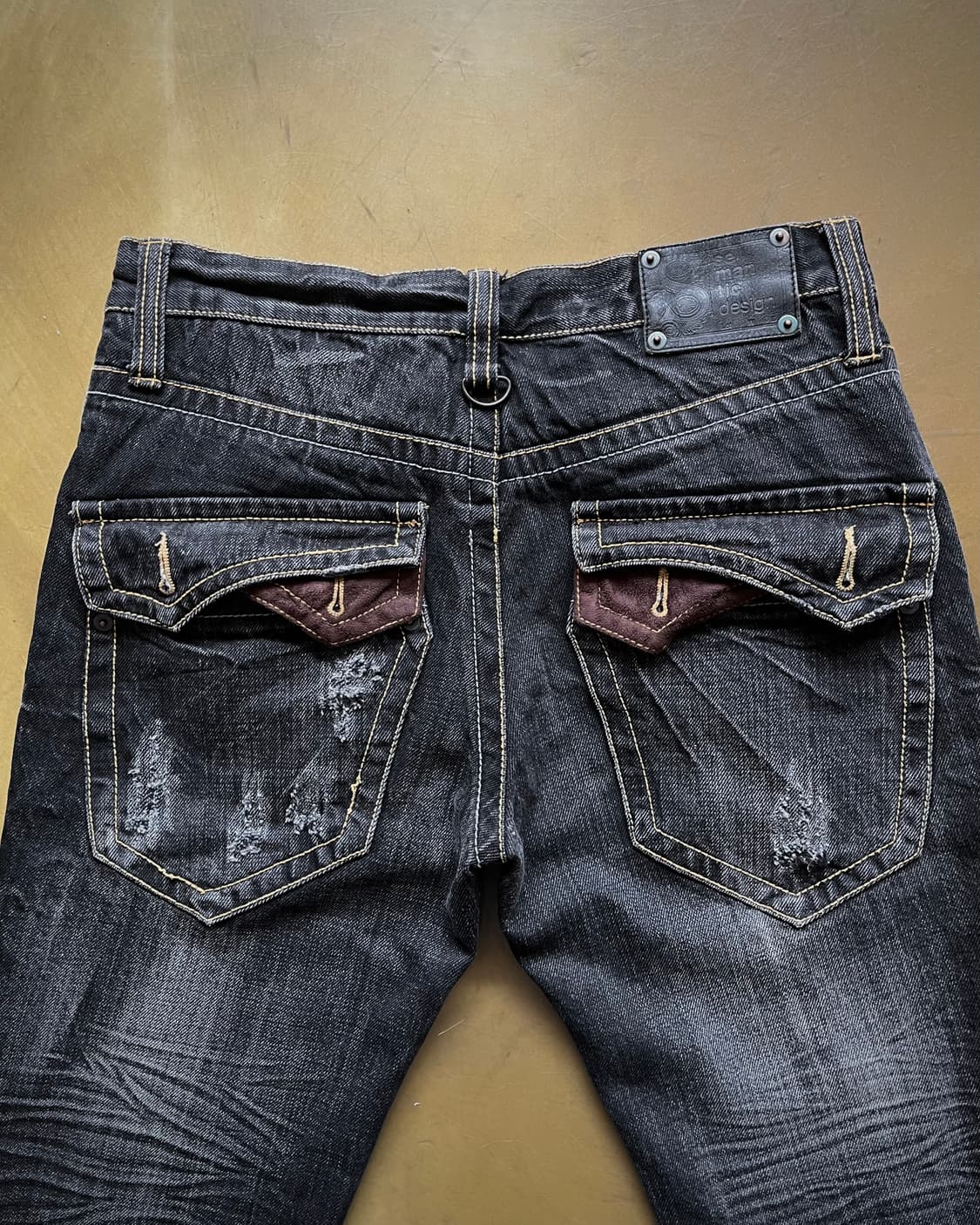 Semanticdesign Washed Flare Denim Pants 상품이미지9