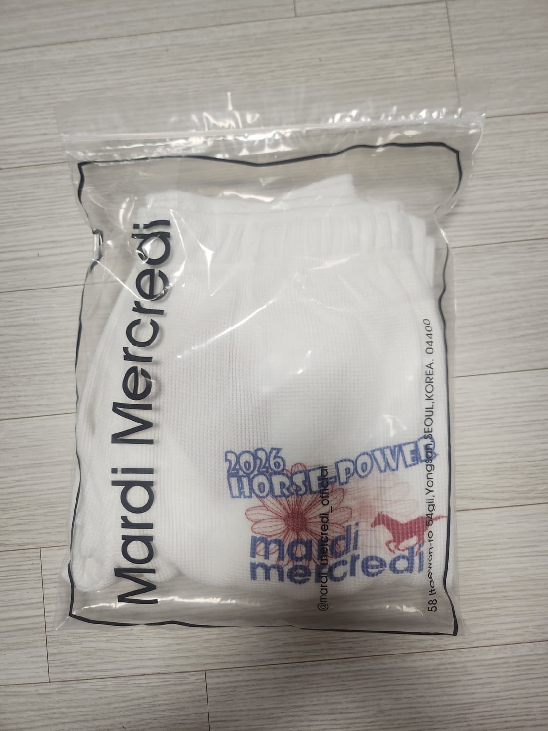 [새상품]마르디메크르디 와플 조거팬츠 상품이미지4