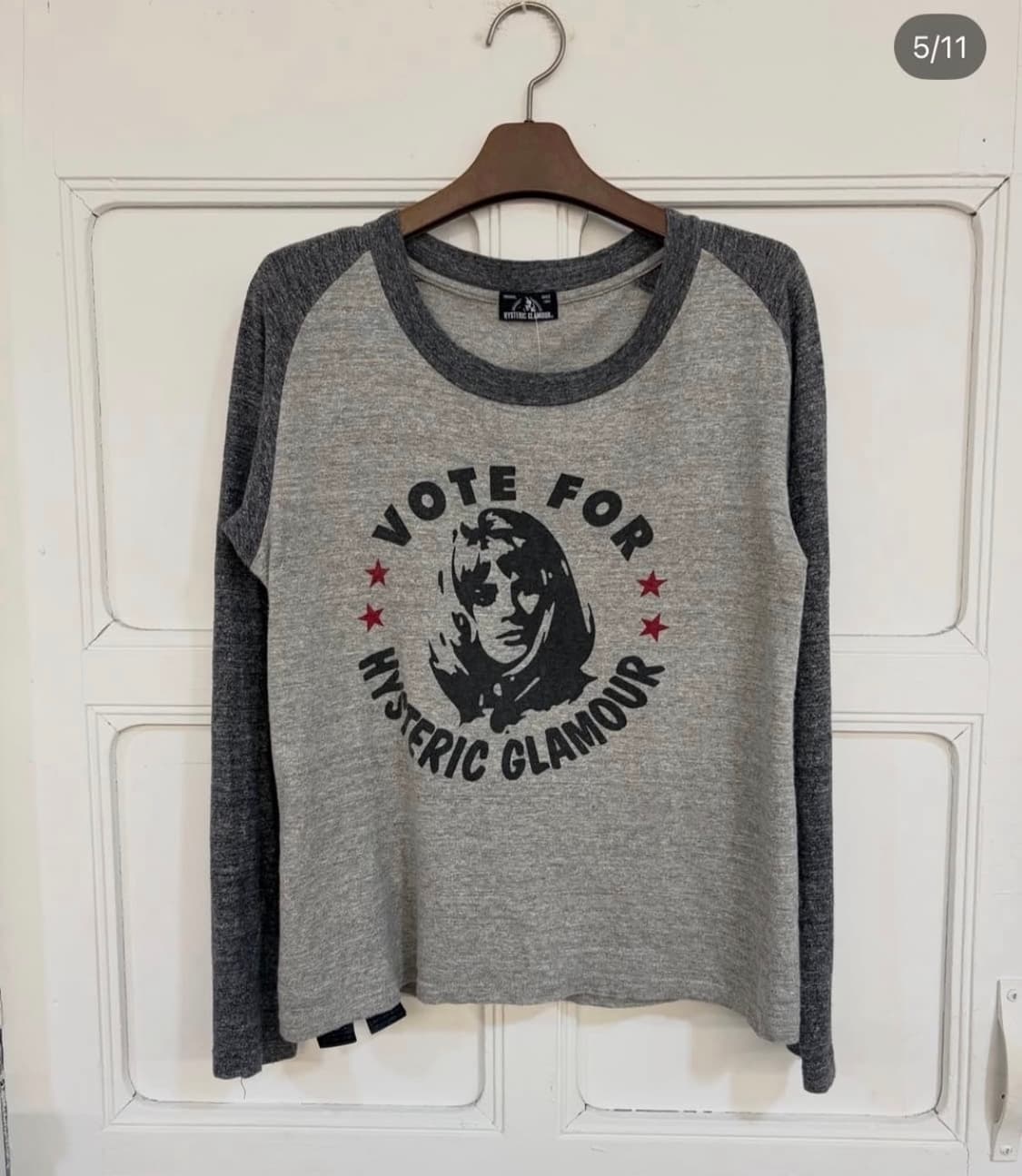 히스테릭글래머 레글런 티 상품이미지1