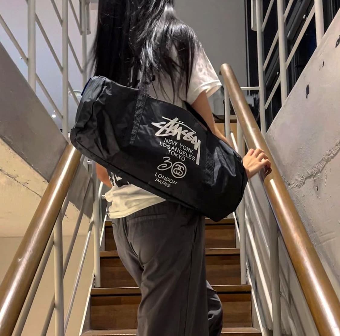 스투시 가방 더플백 숄더백 운동가방 새상품 정품 상품이미지7