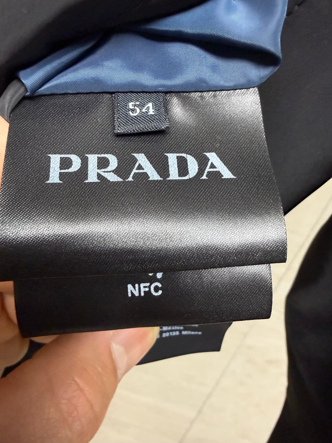 프라다 삼각로고 리버시블 바람막이 (블루종) 상품이미지5