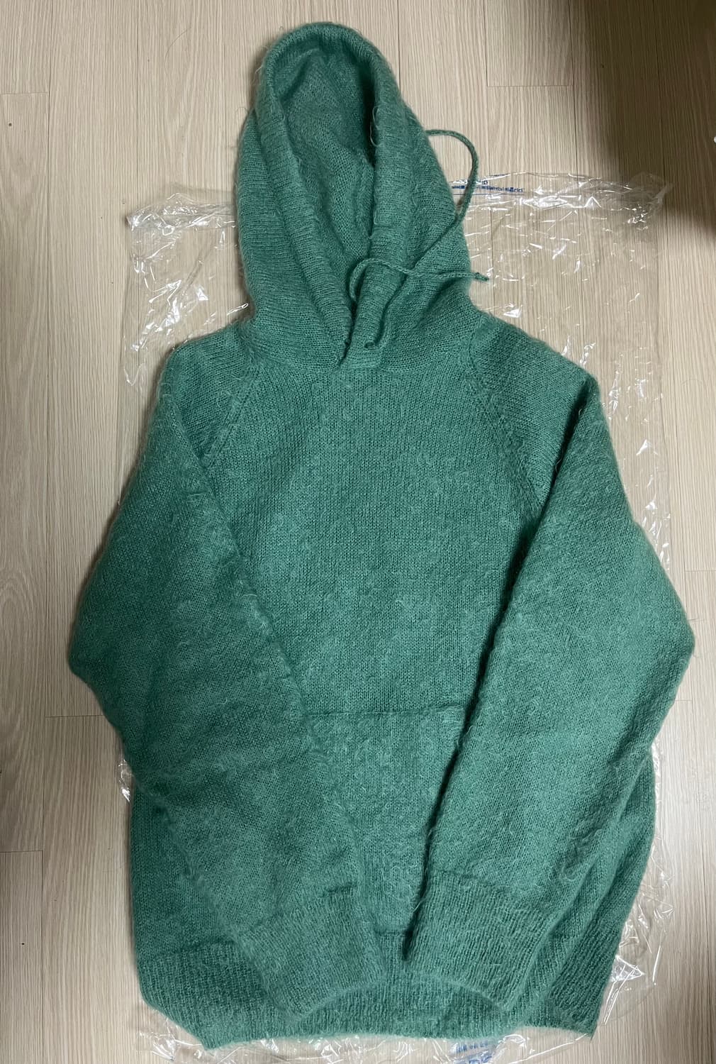 BRUSHED SUPER KID MOHAIR KNIT HOOD 상품이미지6