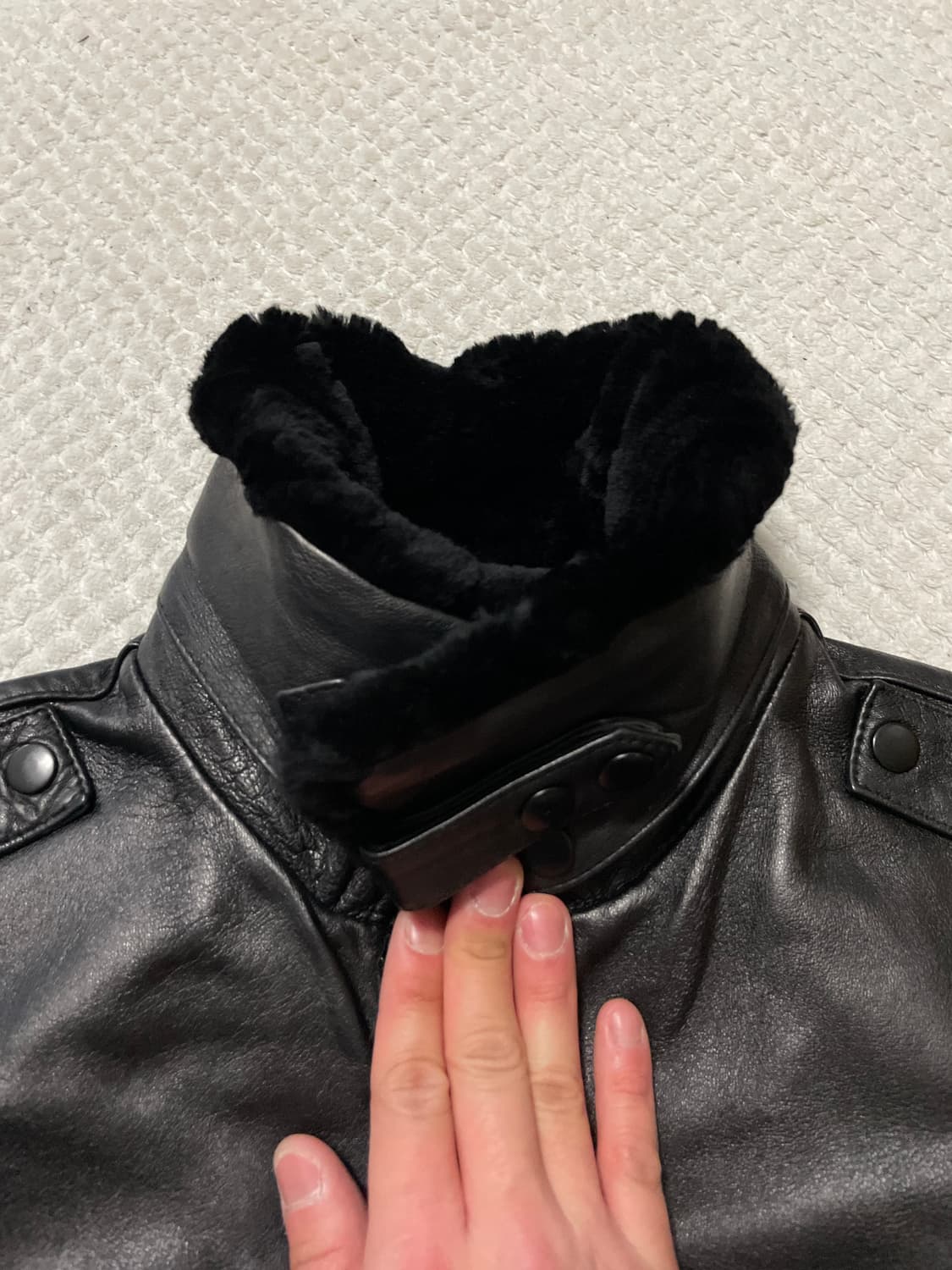 PULF FICTION 레더파크 웨스턴 무드 양가죽 G-1 레더 자켓 상품이미지5