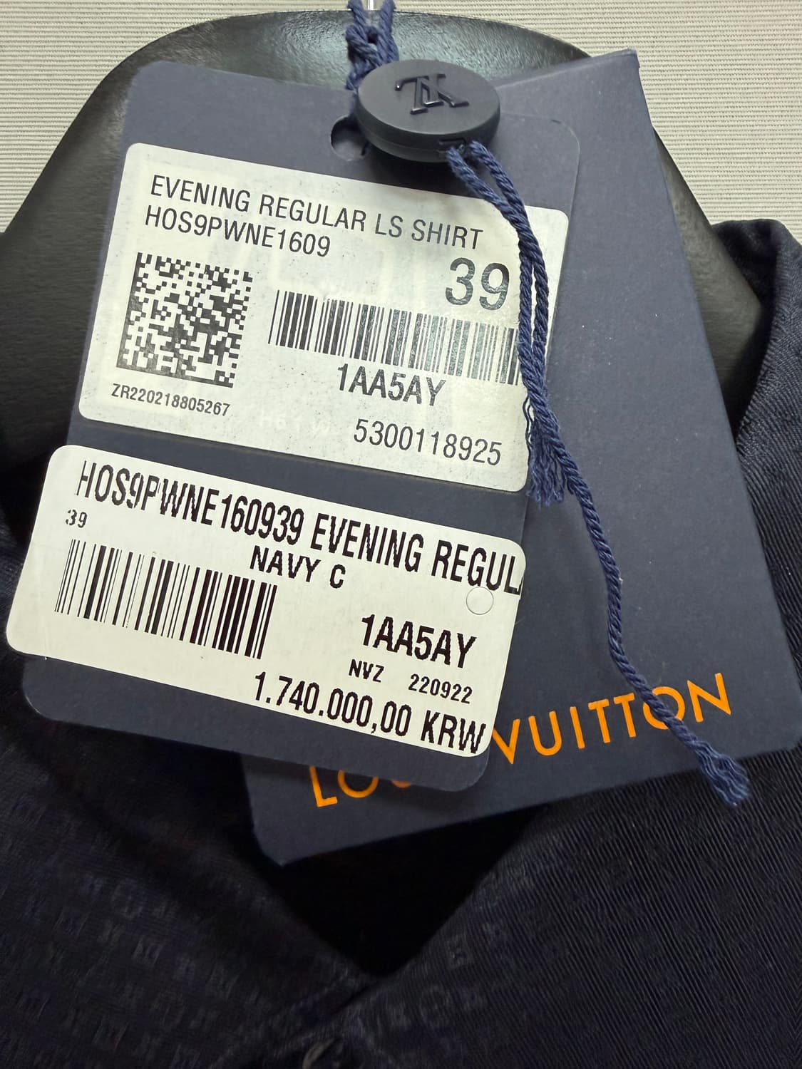 루이비통 실크 이브닝 셔츠( 100~105 ) 상품이미지7