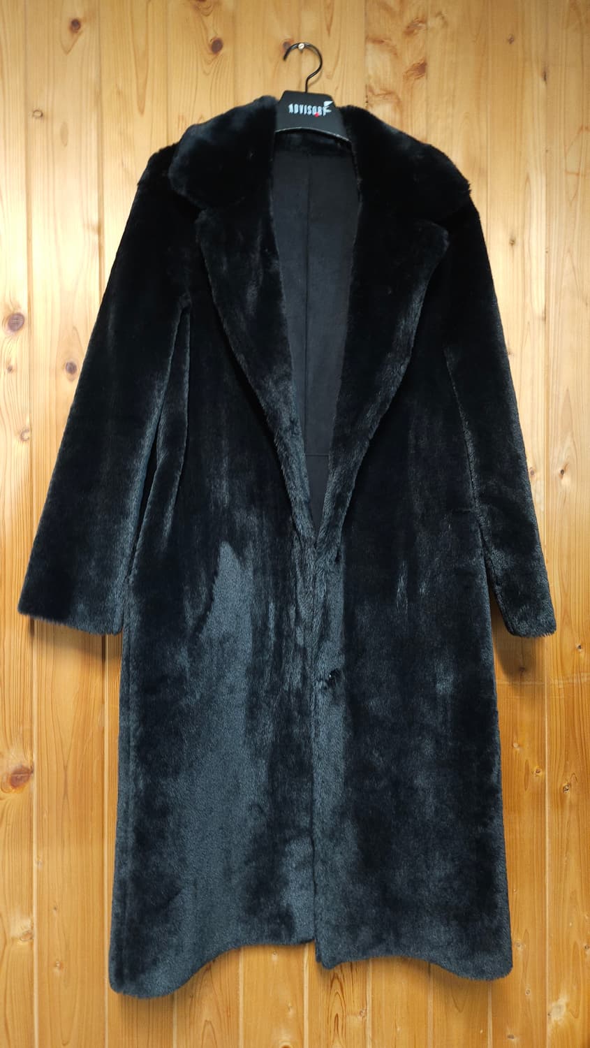 on&On 온앤온 양면 에코퍼 무스탕 리버시블 퍼코트 55~66 상품이미지3