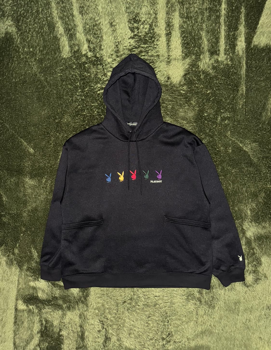 [XL] 00s VTG PLAYBOY 플레이보이 재팬 엠브로더리 후디 상품이미지1