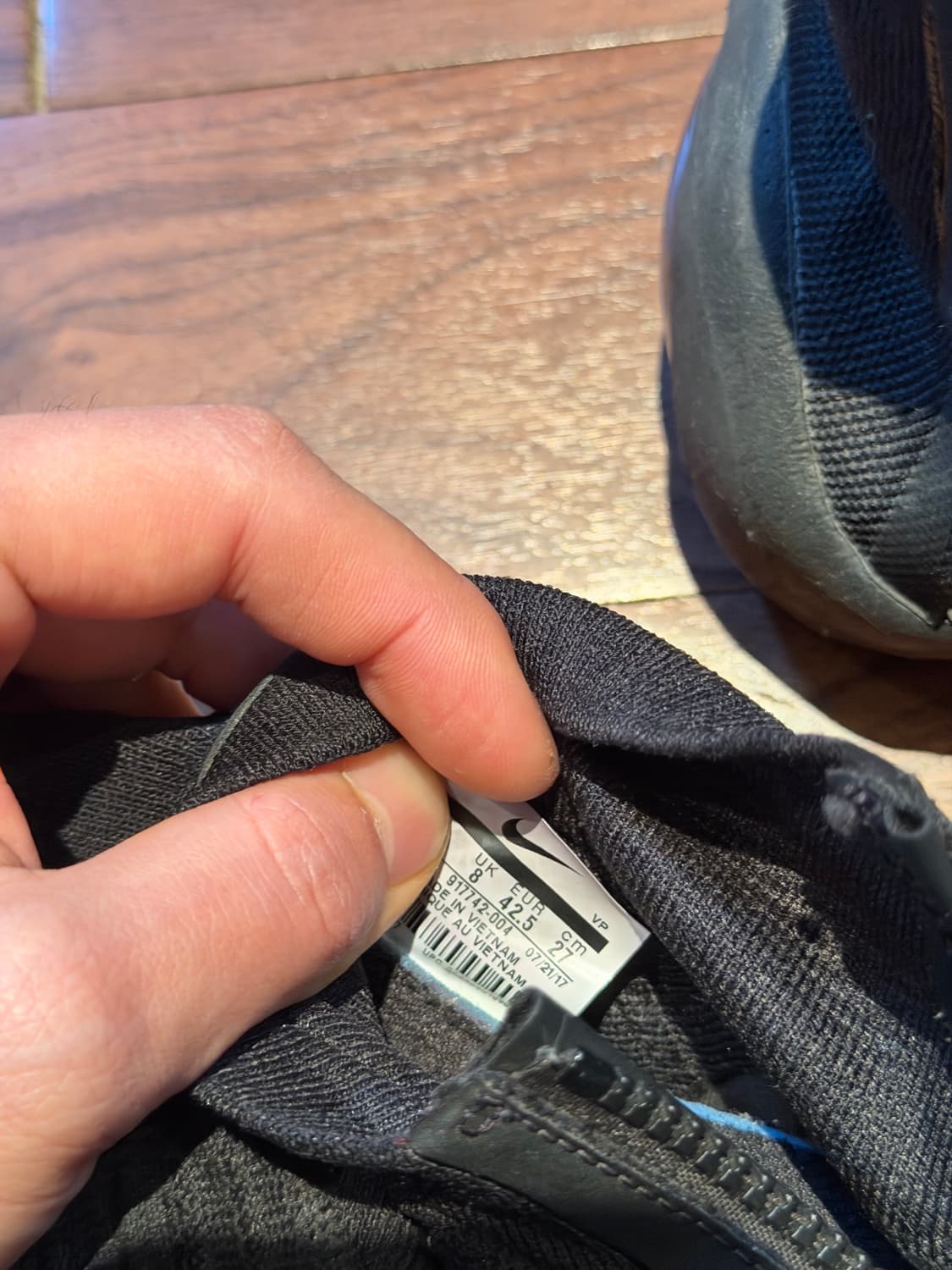 나이키 줌 플라이트 보나파이드 트리플 블랙 상품이미지5